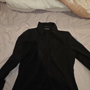 New York & Company Black Blouse